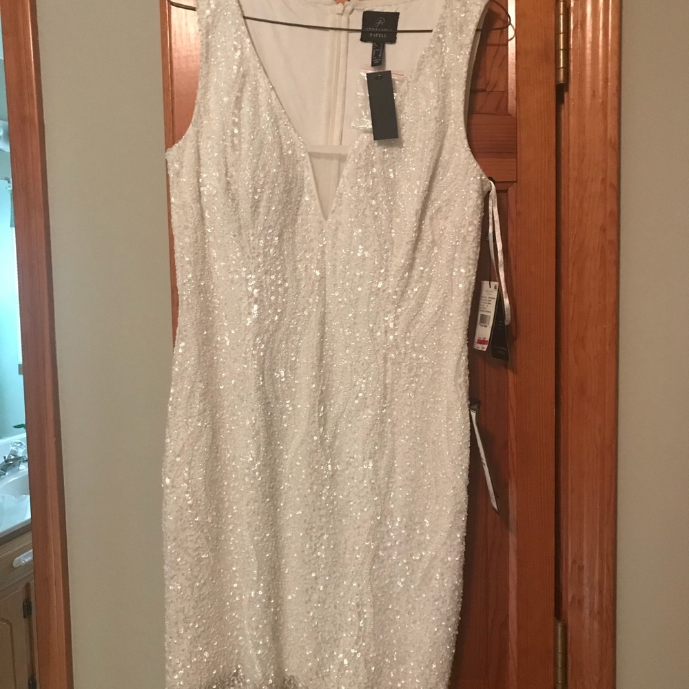 Adrianna Pappel Beaded Dress